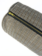 Grey and Bronze Ladder Bolster Cover Love, Ravin Collection