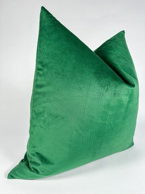 Emerald Green Velvet Pillow Cover