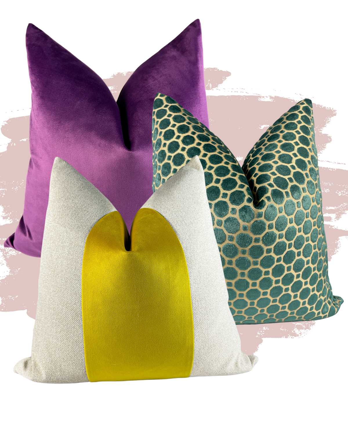 Jewel and Gem Pillow Combo Love, Ravin Collection