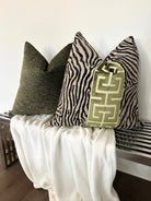 Moody Zebra Pillow Cover Love, Ravin Collection