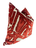 Crimson Chaos Pillow Cover simple Love, Ravin Collection