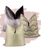 Velvet Orchid Pillow Combo Love, Ravin Collection