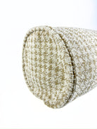 Gold and White Silent Night Bolster Cover Love, Ravin Collection