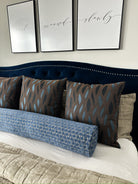 Blue Space Play Bolster Cover Love, Ravin Collection