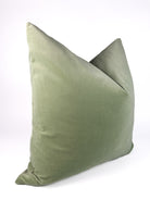 Sea Glass Matte Velvet Pillow Cover simple Love, Ravin Collection