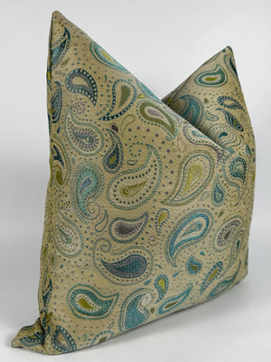 Pastel Paisley Pillow Cover