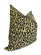 Golden Leopard Luxe Pillow Cover Love, Ravin Collection