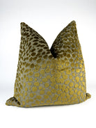 Antique Gold Confetti Pillow Cover simple Love, Ravin Collection