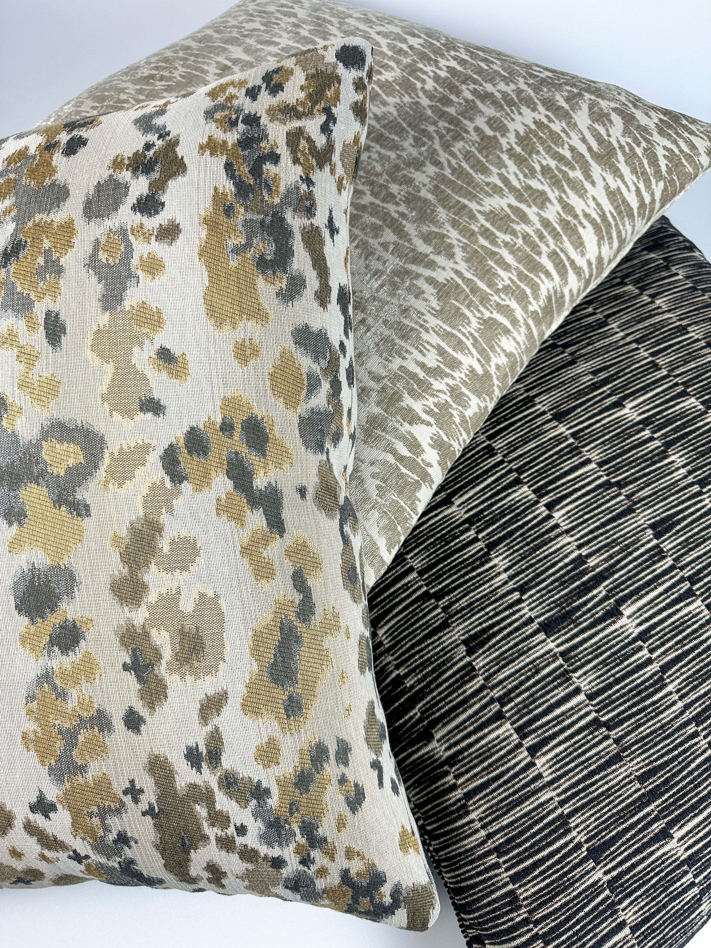 Bronze Tones Pillow Cover Love, Ravin Collection