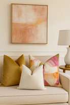 Neutral Tangerine Pillow Combo Love, Ravin Collection