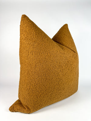 Caramel Bouclé Pillow Cover