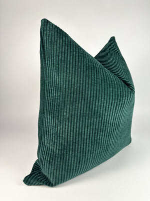 Jade Corduroy Pillow Cover
