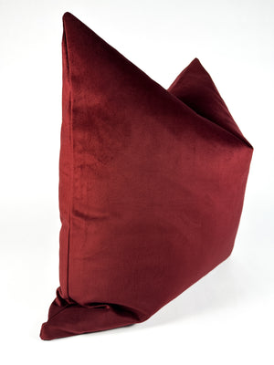 Merlot Solid Pillow Cover