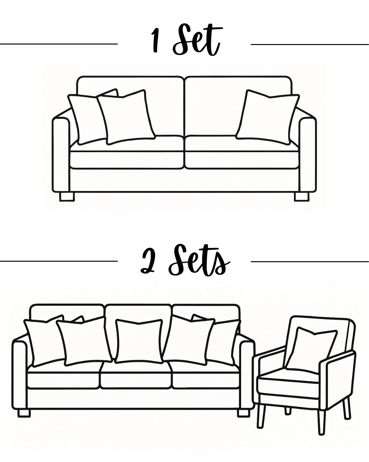 Champagne Mocha Pillow Combo Love, Ravin Collection