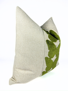 Natural and Olive Butterfly Pillow Cover Love, Ravin Collection