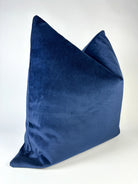 Navy Velvet Pillow Cover simple Love, Ravin Collection