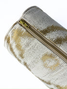 Gold and White Tilework Bolster Cover Love, Ravin Collection