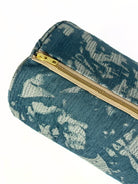 Teal Shattered Bolster Cover Love, Ravin Collection