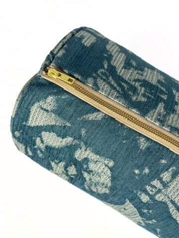 Teal Shattered Bolster Cover Love, Ravin Collection