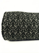 Grey and Black Zigs Bolster Cover Love, Ravin Collection