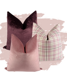 Pink Twist Pillow Combo Love, Ravin Collection