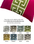 Truffle Pillow Cover simple Love, Ravin Collection