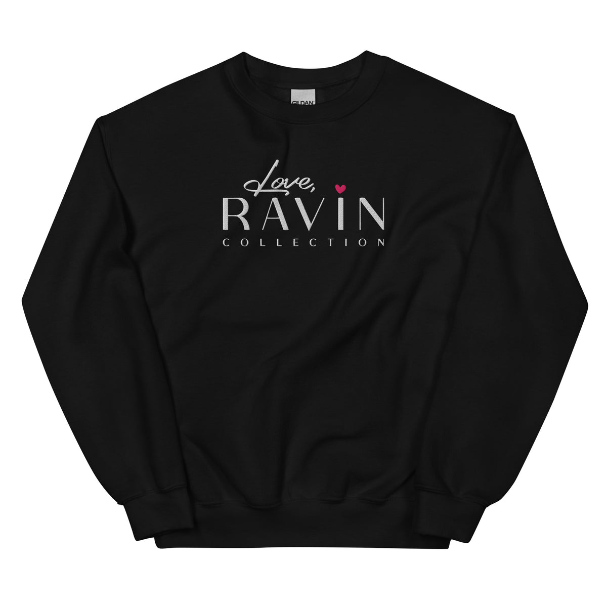 Love, Ravin Collection Signature Logo Crewneck Love, Ravin Collection S