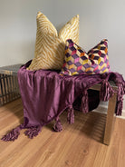 Yellow Zebra Print Pillow Cover Love, Ravin Collection