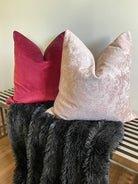 Distressed Pink Pillow Cover Love, Ravin Collection