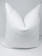 White Snowfall Pillow Cover simple Love, Ravin Collection